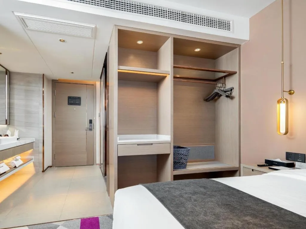 Bed in Lavande Hotel Xuchang Pangdonglai Hengdajinhui Plaza