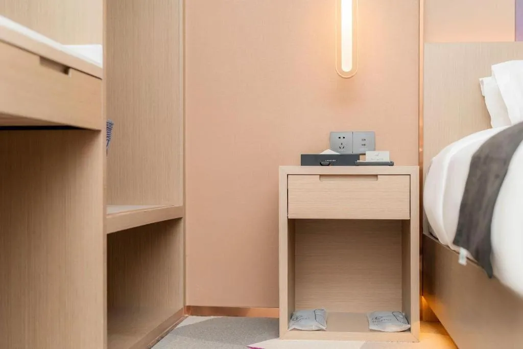 Bed in Lavande Hotel Xuchang Pangdonglai Hengdajinhui Plaza