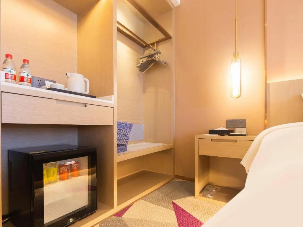 Bed in Lavande Hotel Xuchang Pangdonglai Hengdajinhui Plaza