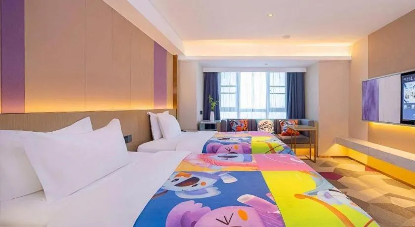 Bed in Lavande Hotel Xuchang Pangdonglai Hengdajinhui Plaza