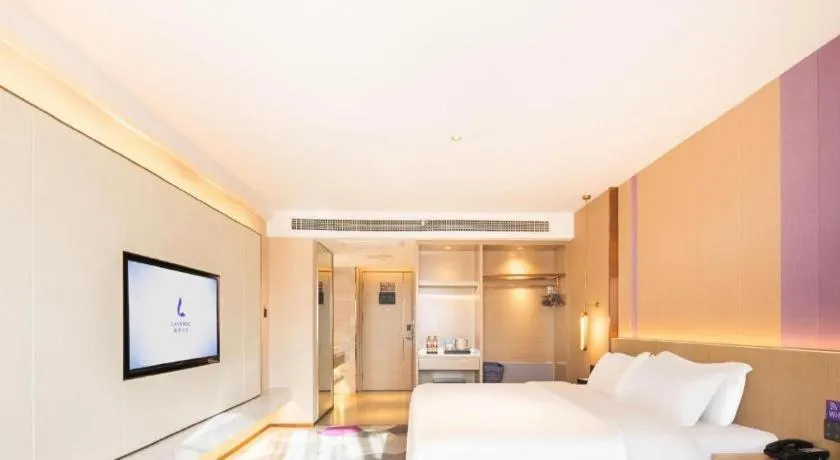 Bed in Lavande Hotel Xuchang Pangdonglai Hengdajinhui Plaza