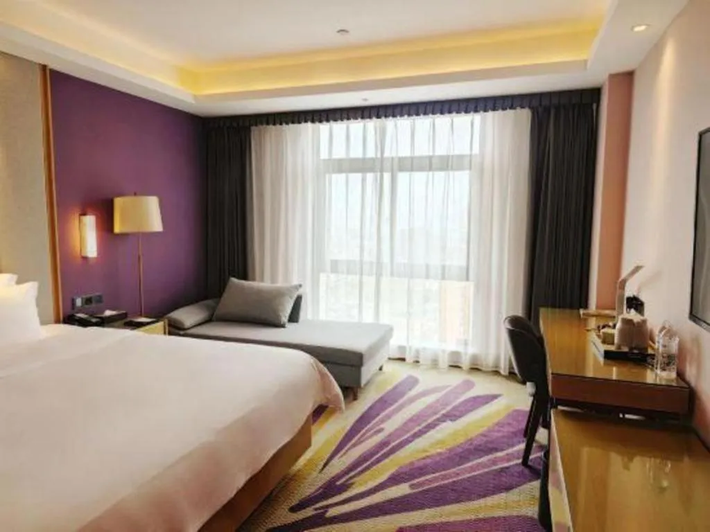 Bed in Lavande Hotel Shanwei Haifeng Fenghuang New City Tianhong Plaza