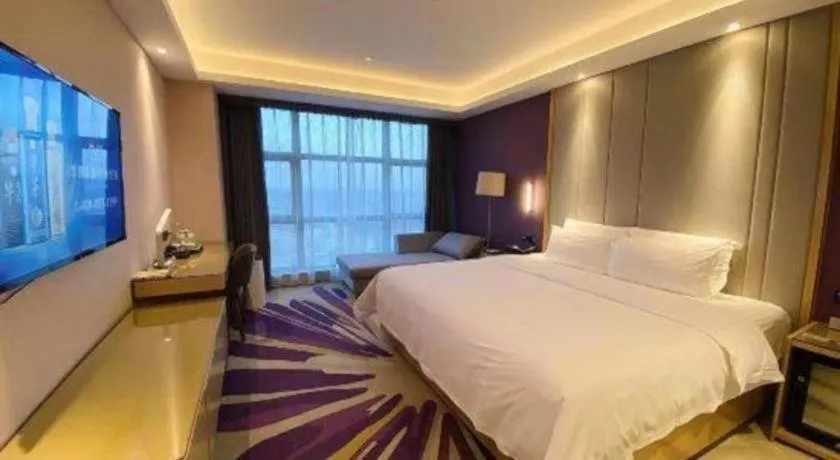 Bed in Lavande Hotel Shanwei Haifeng Fenghuang New City Tianhong Plaza