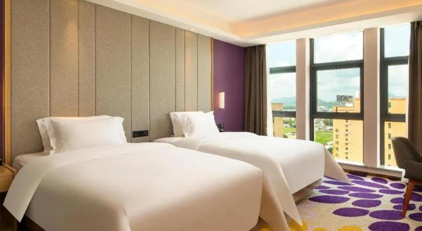 Bed in Lavande Hotel Shanwei Haifeng Fenghuang New City Tianhong Plaza