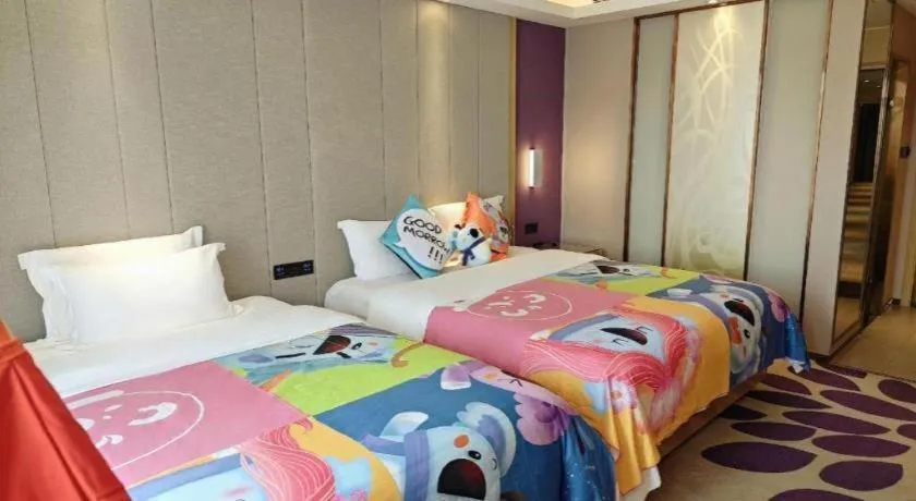 Bed in Lavande Hotel Shanwei Haifeng Fenghuang New City Tianhong Plaza