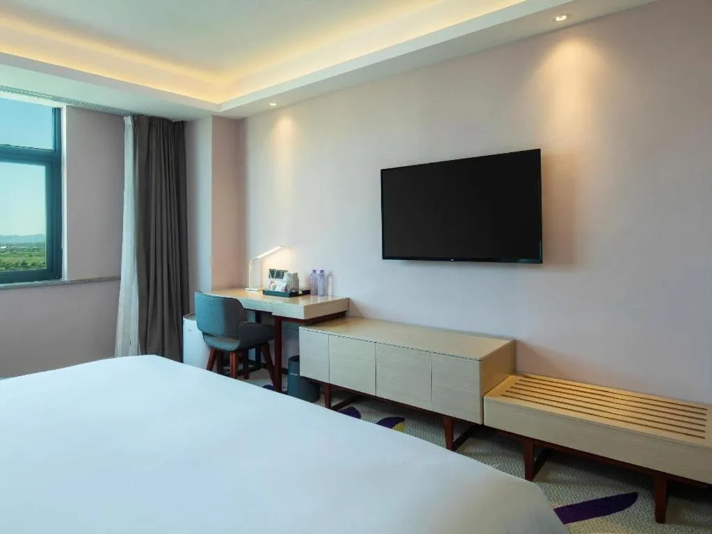 Bed in Lavande Hotel Shanwei Haifeng Fenghuang New City Tianhong Plaza