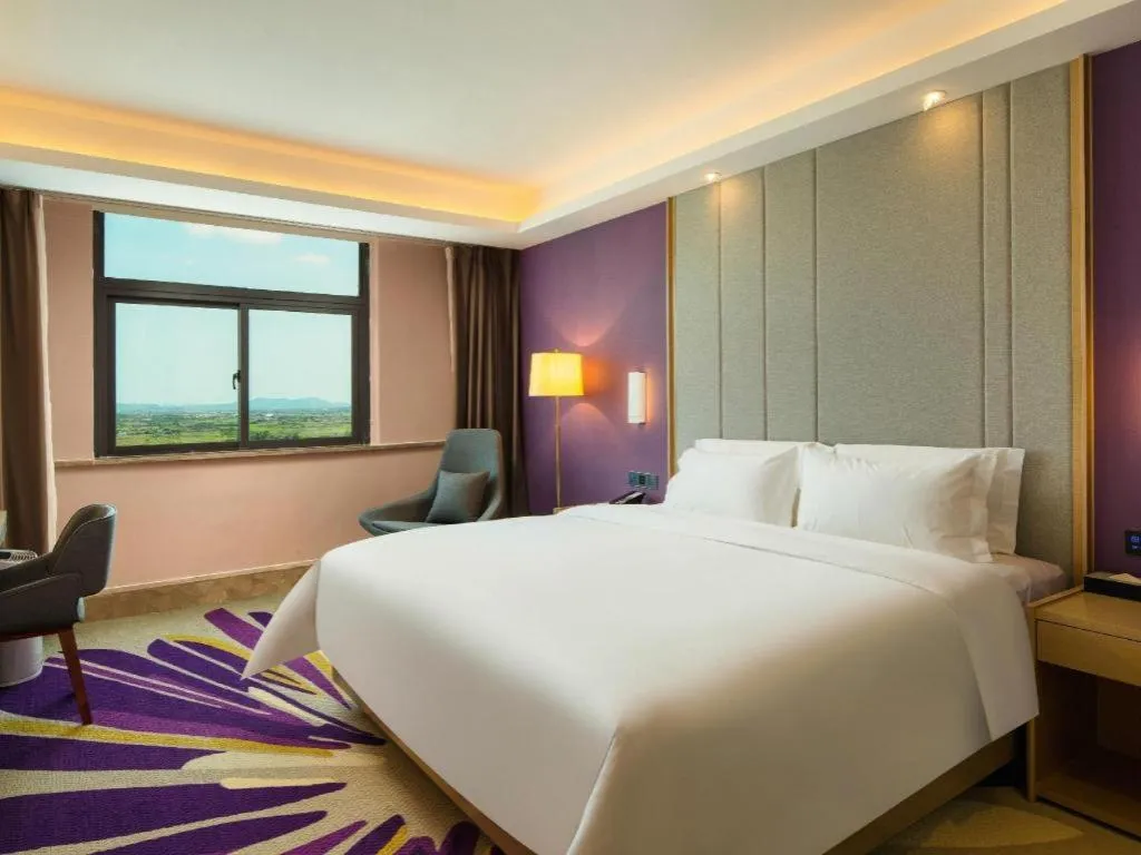 Bed in Lavande Hotel Shanwei Haifeng Fenghuang New City Tianhong Plaza