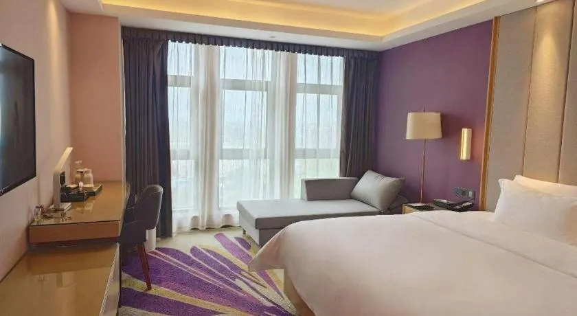 Bed in Lavande Hotel Shanwei Haifeng Fenghuang New City Tianhong Plaza