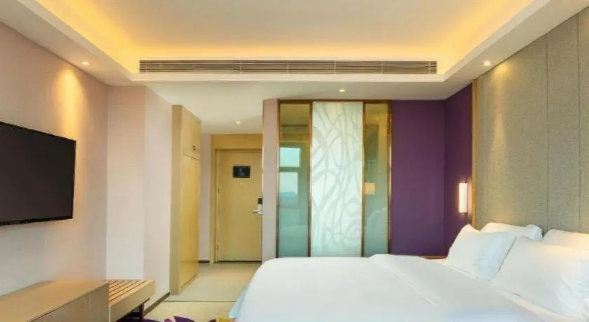 Bed in Lavande Hotel Shanwei Haifeng Fenghuang New City Tianhong Plaza