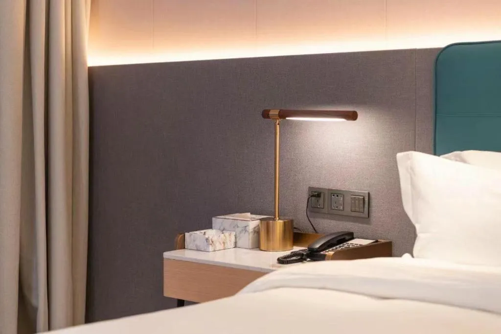 Bed in Lavande Hotel Shanwei Haifeng Fenghuang New City Tianhong Plaza