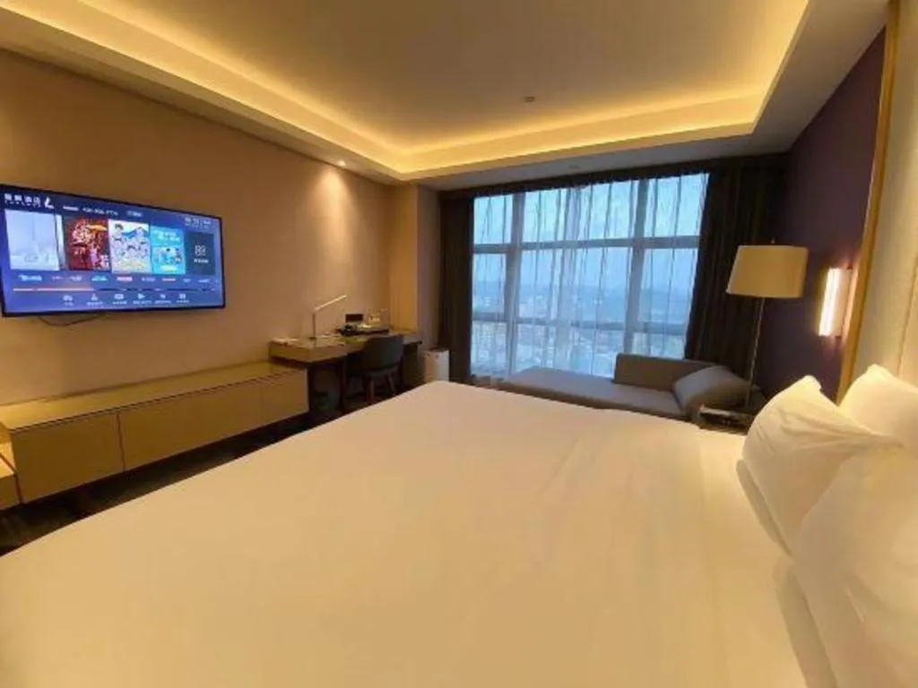 Bed in Lavande Hotel Shanwei Haifeng Fenghuang New City Tianhong Plaza