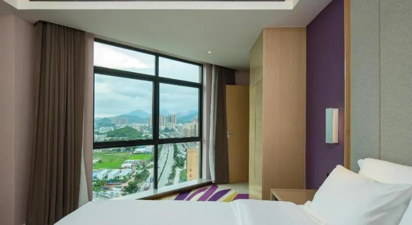 Bed in Lavande Hotel Shanwei Haifeng Fenghuang New City Tianhong Plaza