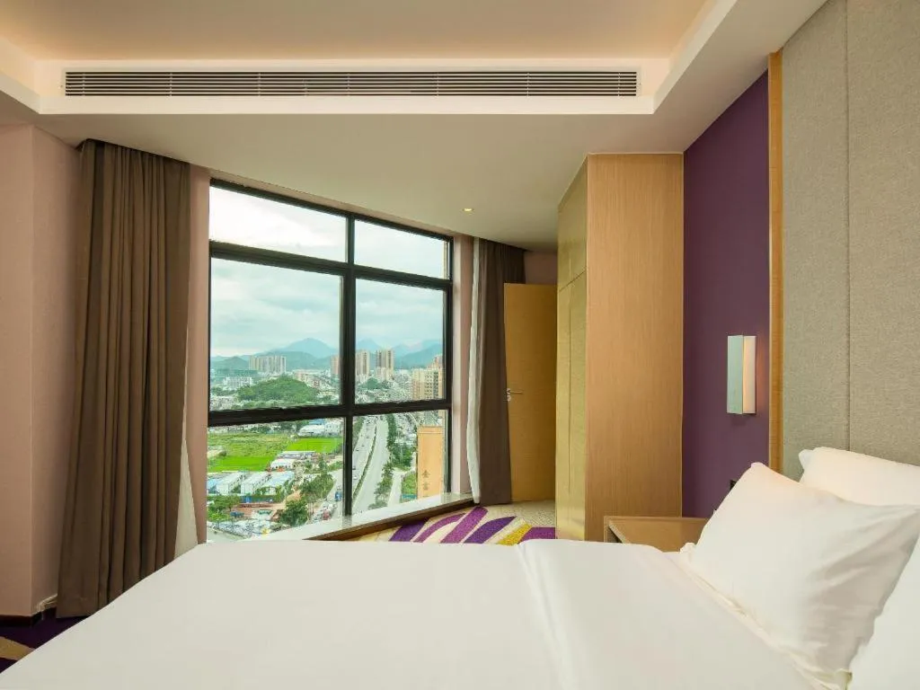 Bed in Lavande Hotel Shanwei Haifeng Fenghuang New City Tianhong Plaza