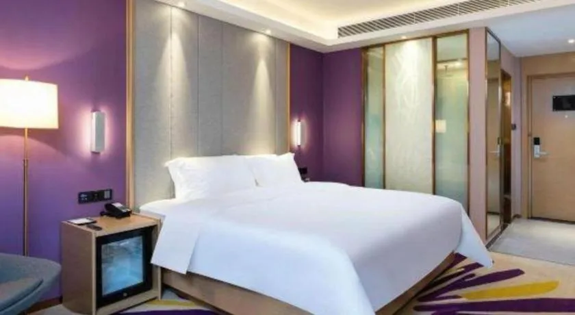 Bed in Lavande Hotel Shanwei Haifeng Fenghuang New City Tianhong Plaza