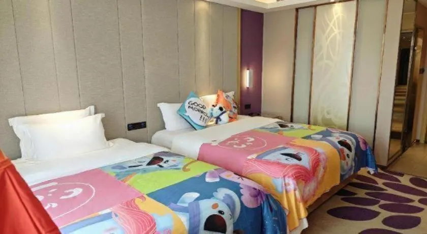 Bed in Lavande Hotel Shanwei Haifeng Fenghuang New City Tianhong Plaza