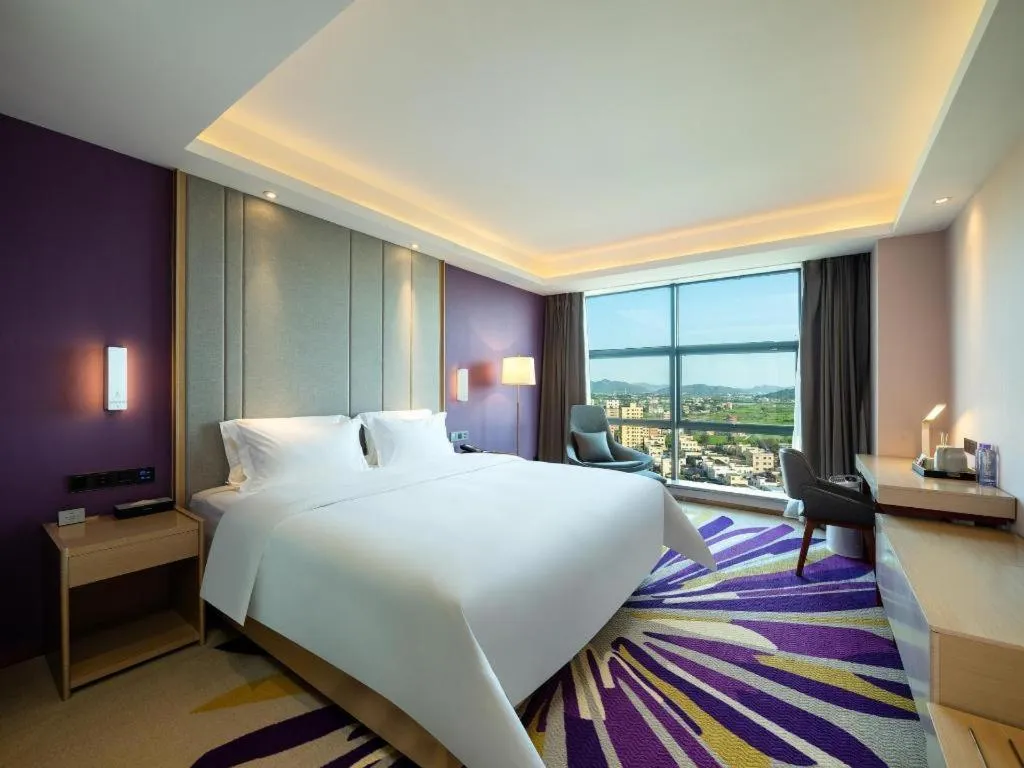 Bed in Lavande Hotel Shanwei Haifeng Fenghuang New City Tianhong Plaza