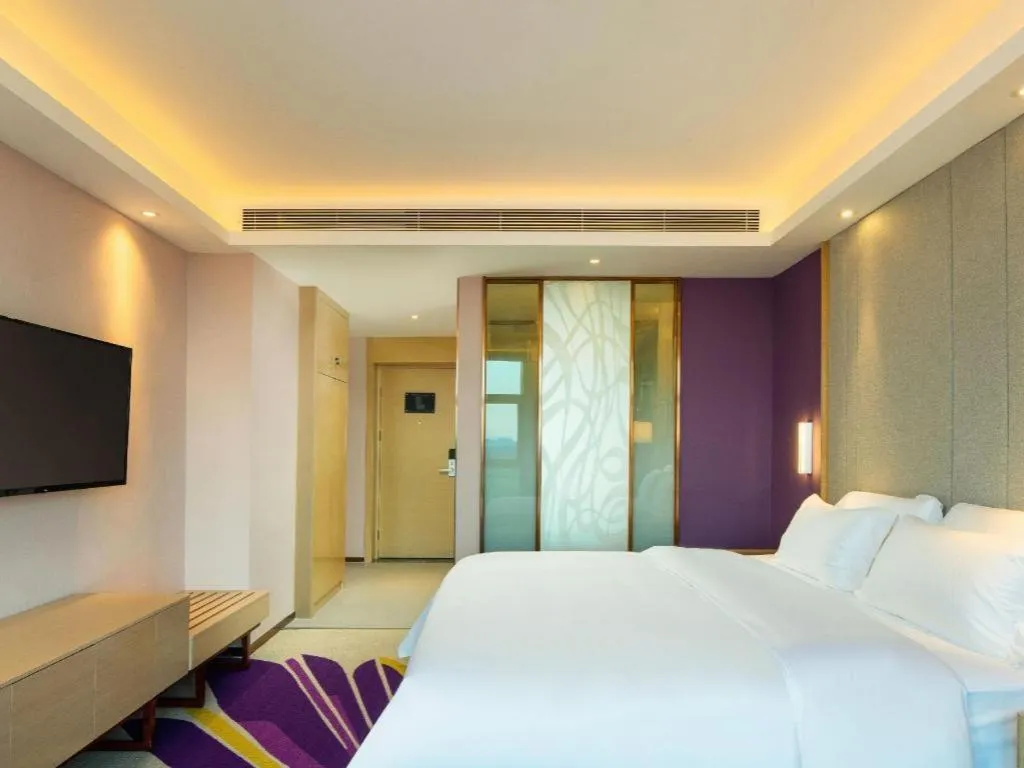 Bed in Lavande Hotel Shanwei Haifeng Fenghuang New City Tianhong Plaza