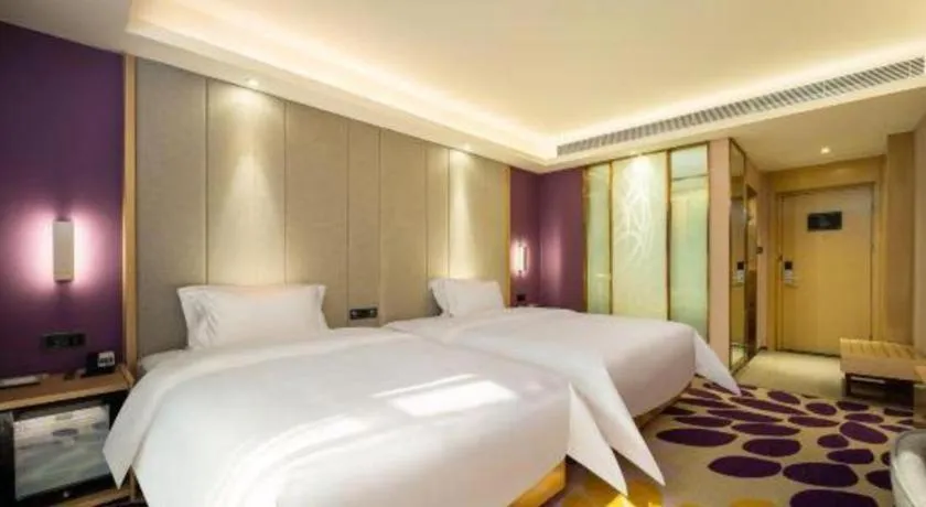 Bed in Lavande Hotel Shanwei Haifeng Fenghuang New City Tianhong Plaza