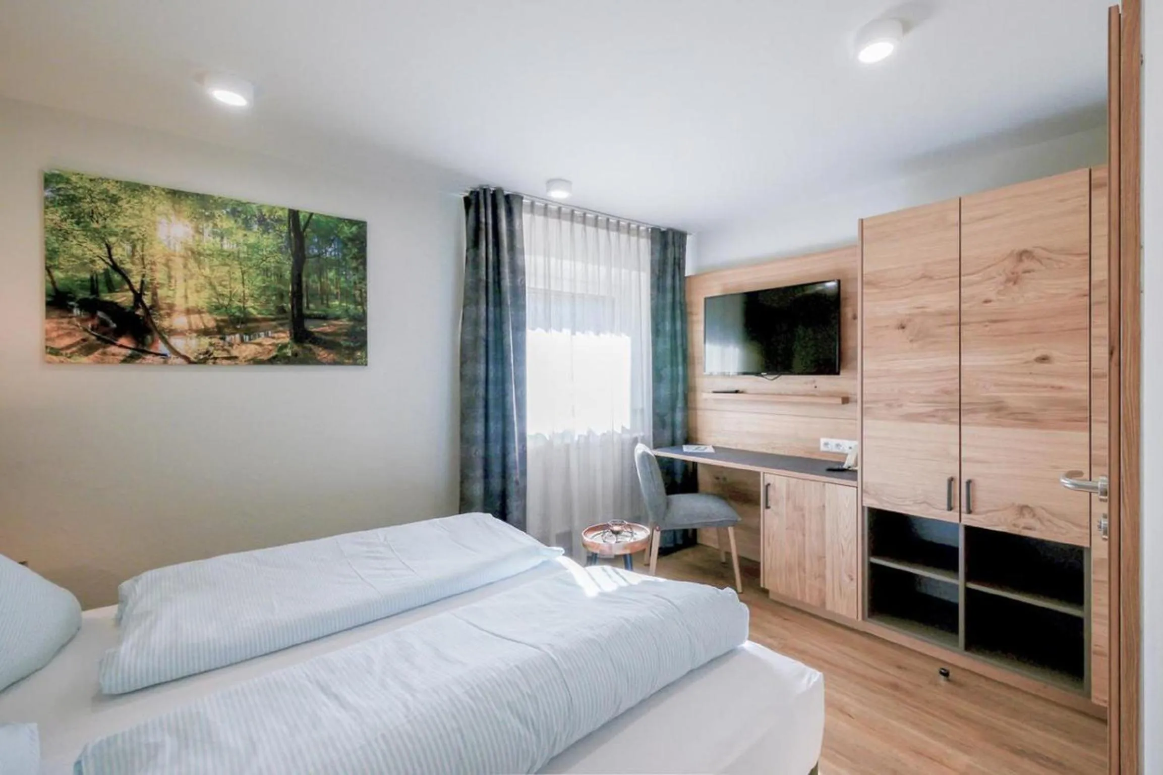 Bed in Landhotel Zum Jägerstöckl