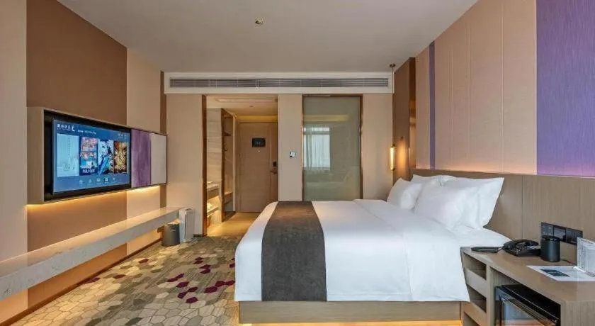 Bed in Lavande Hotel Pingnan Financial Investment Building