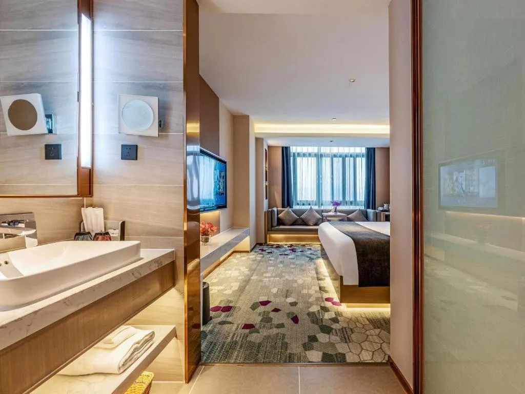 Bed in Lavande Hotel Pingnan Financial Investment Building