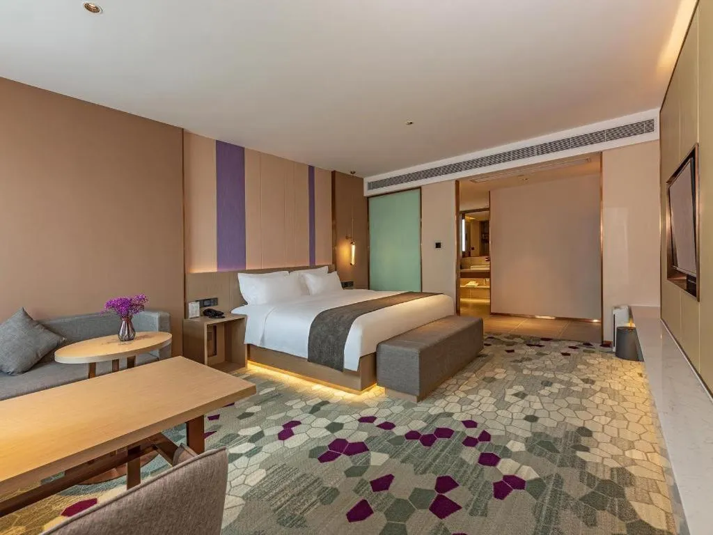 Bed in Lavande Hotel Pingnan Financial Investment Building