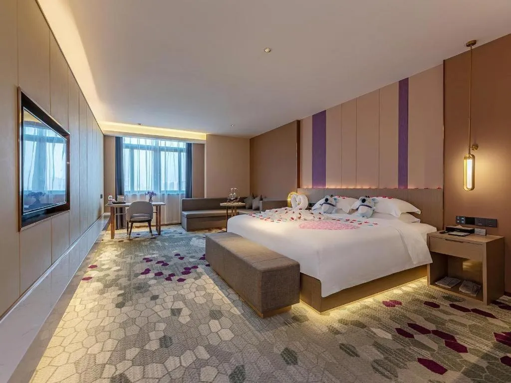 Bed in Lavande Hotel Pingnan Financial Investment Building