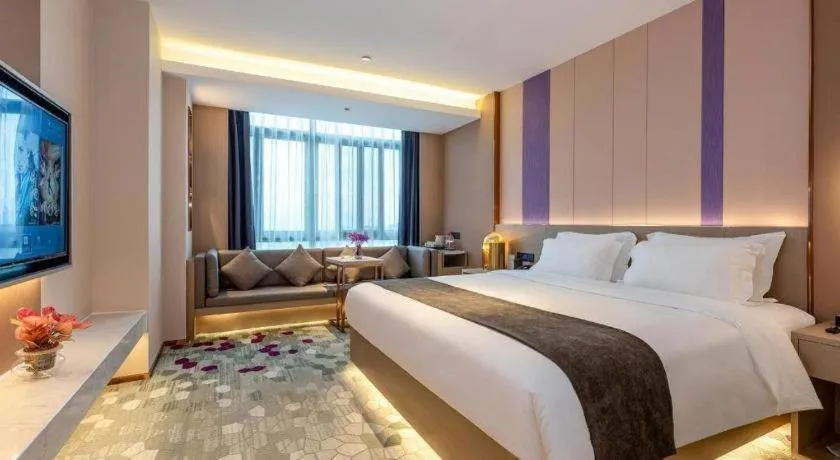 Bed in Lavande Hotel Pingnan Financial Investment Building
