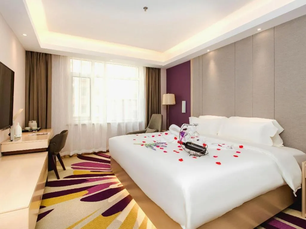 Bed in Lavande Hotel Yantai Laiyang City Center