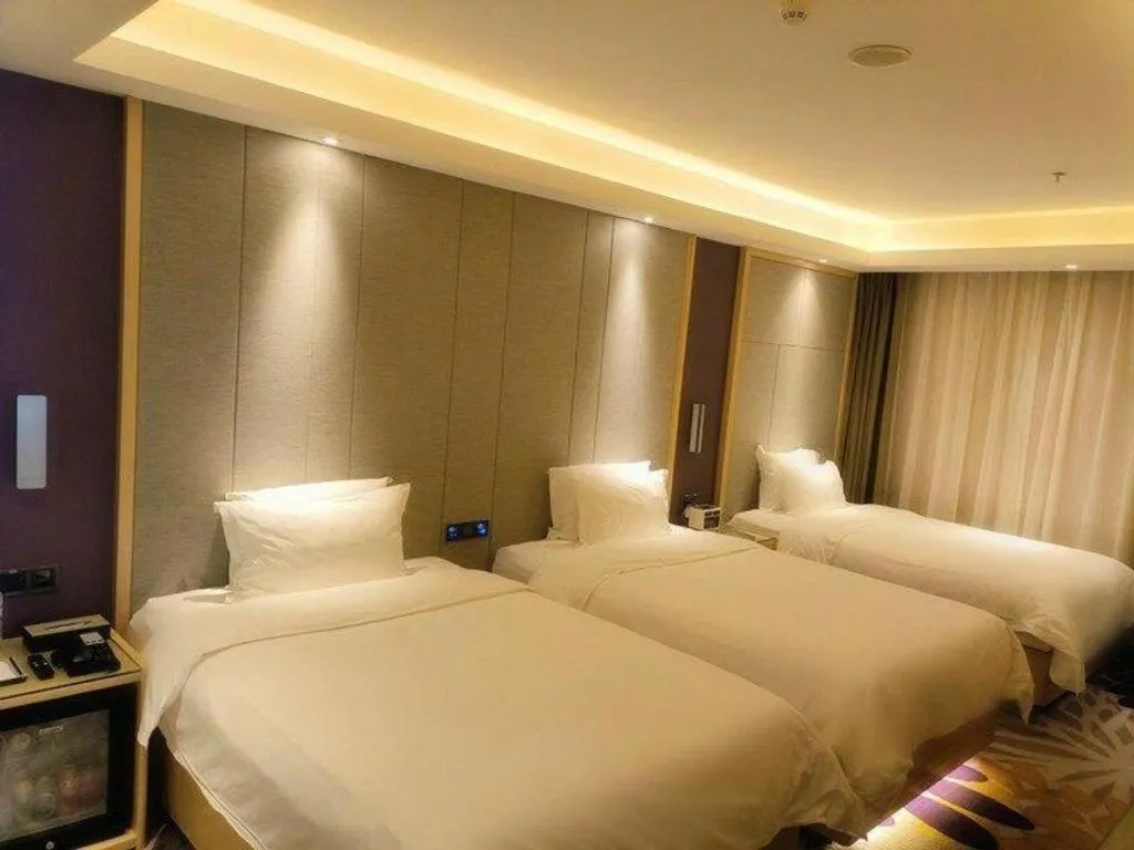 Bed in Lavande Hotel Yantai Laiyang City Center