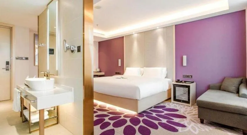 Bed in Lavande Hotel Yantai Laiyang City Center