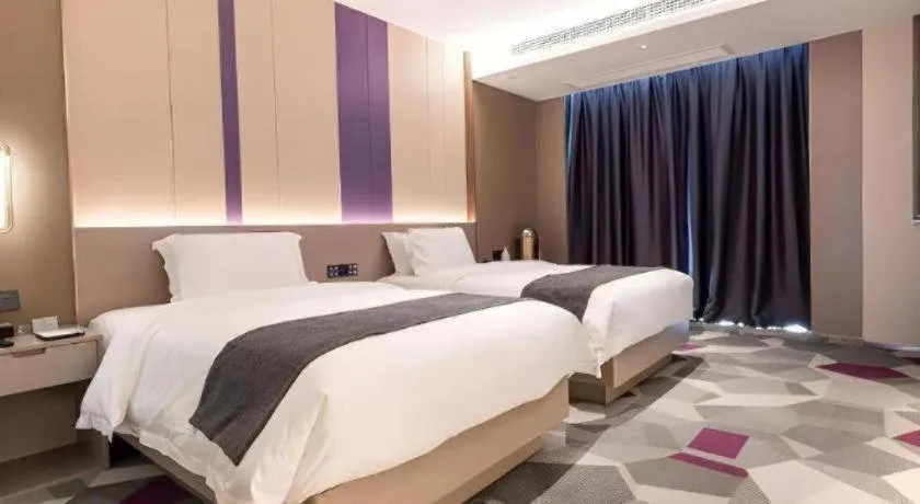 Bed in Lavande Hotel Bengbu Wanda Nanxiang Plaza