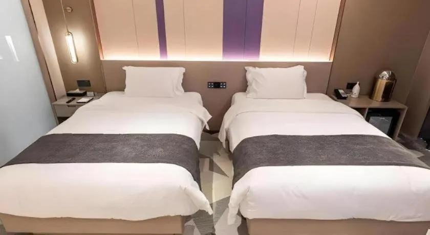 Bed in Lavande Hotel Bengbu Wanda Nanxiang Plaza