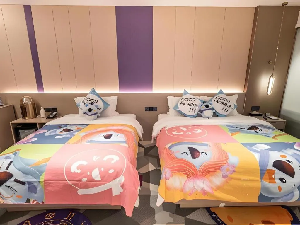 Bed in Lavande Hotel Bengbu Wanda Nanxiang Plaza