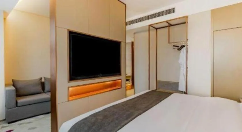 Bed in Lavande Hotel Bengbu Wanda Nanxiang Plaza