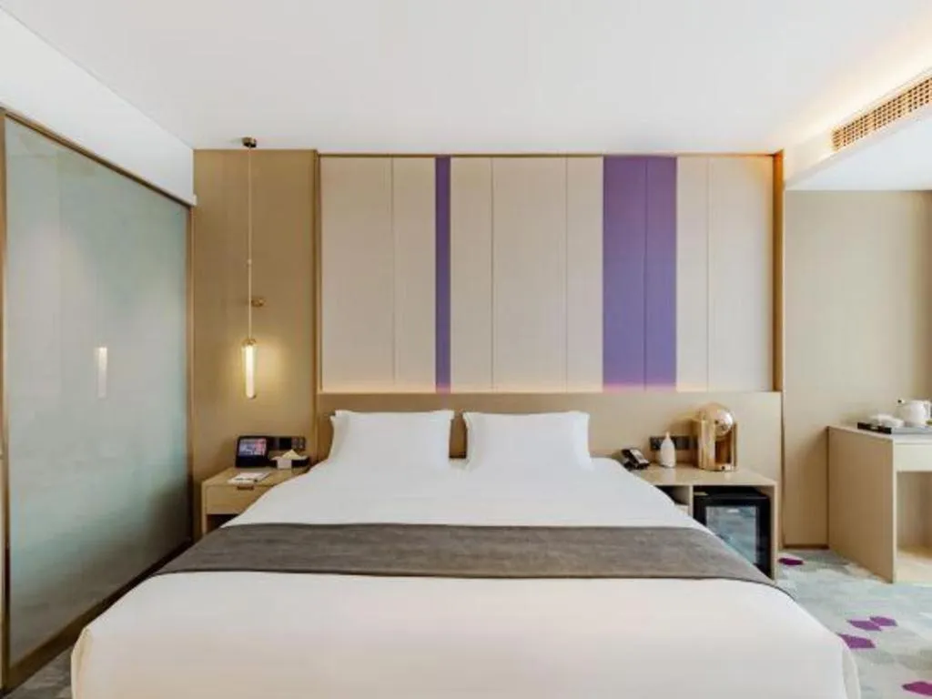 Bed in Lavande Hotel Bengbu Wanda Nanxiang Plaza