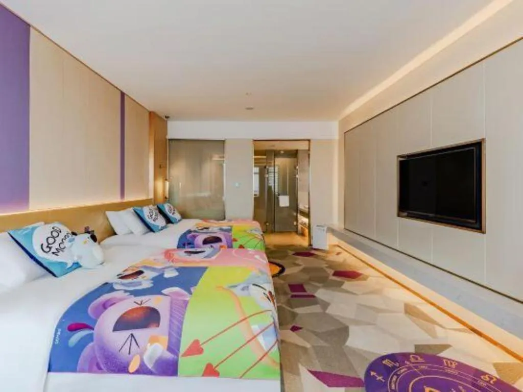 Bed in Lavande Hotel Bengbu Wanda Nanxiang Plaza