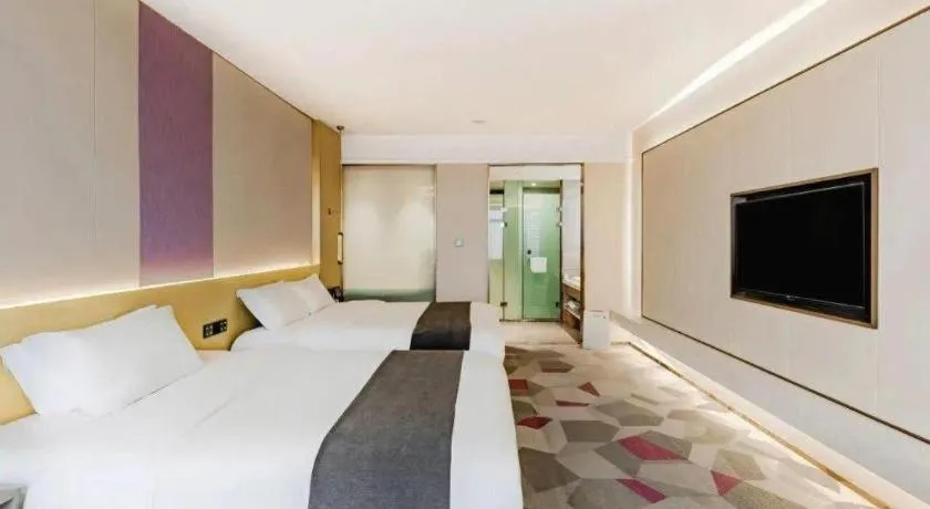 Bed in Lavande Hotel Bengbu Wanda Nanxiang Plaza