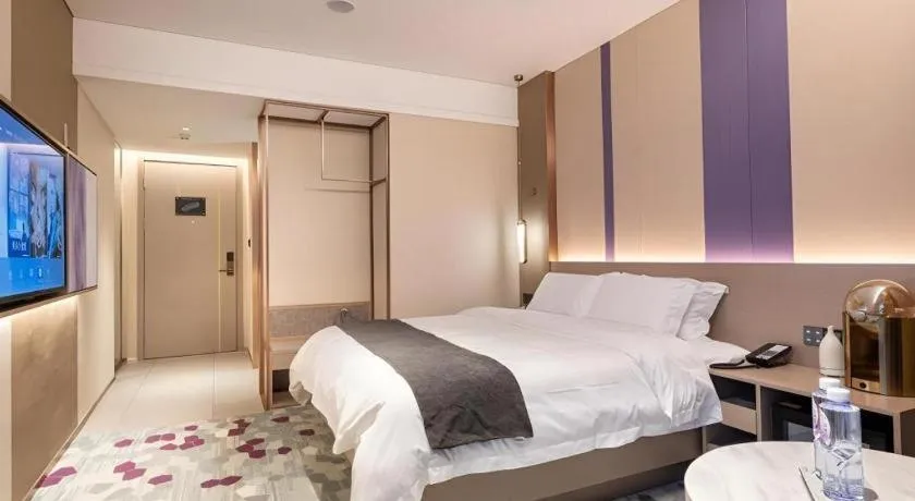 Bed in Lavande Hotel Bengbu Wanda Nanxiang Plaza