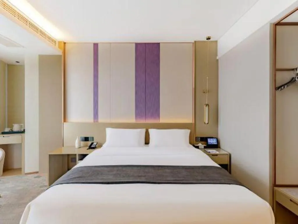 Bed in Lavande Hotel Bengbu Wanda Nanxiang Plaza