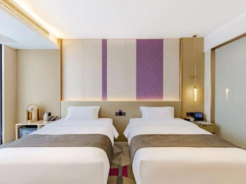 Bed in Lavande Hotel Bengbu Wanda Nanxiang Plaza