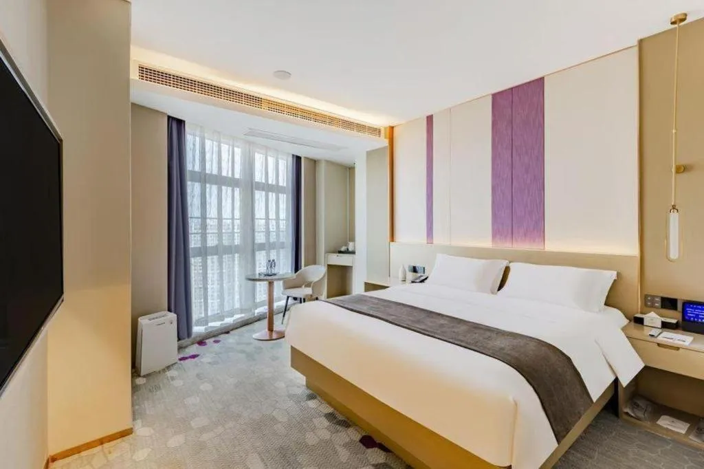 Bed in Lavande Hotel Bengbu Wanda Nanxiang Plaza