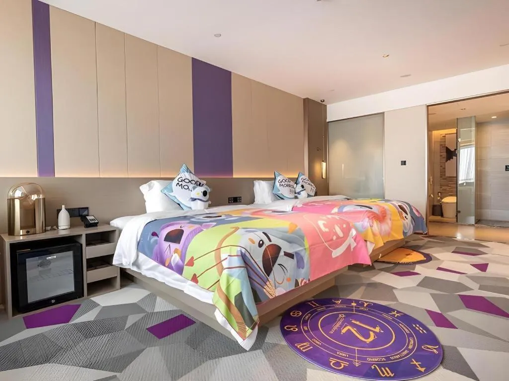 Bed in Lavande Hotel Bengbu Wanda Nanxiang Plaza