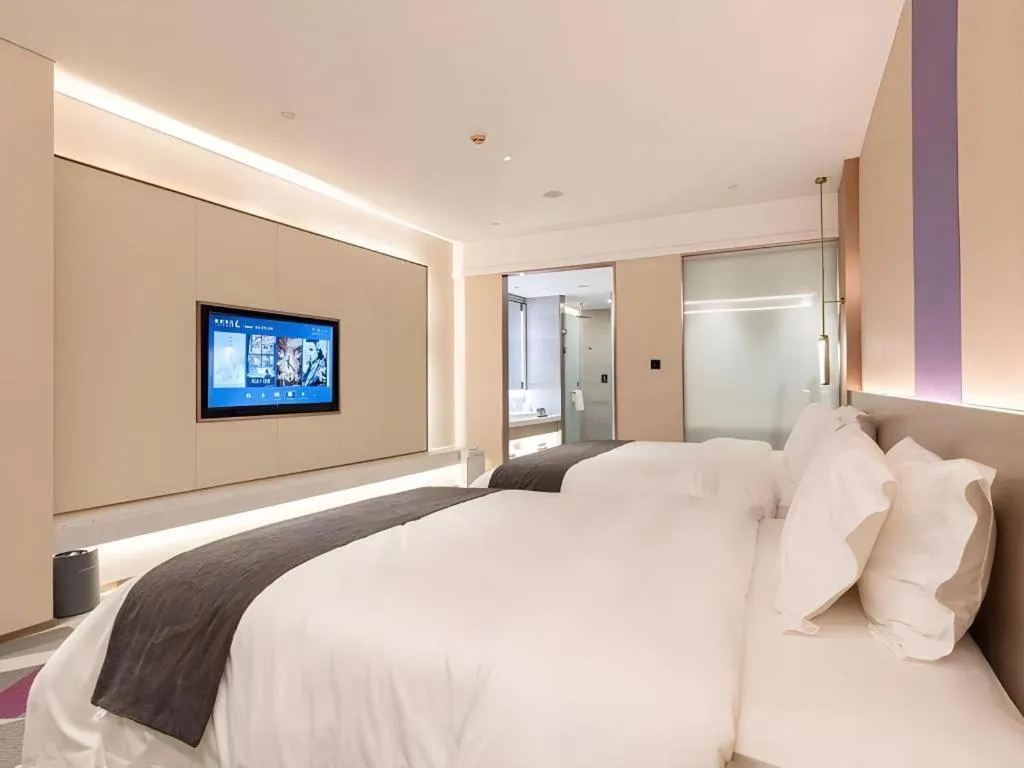 Bed in Lavande Hotel Bengbu Wanda Nanxiang Plaza