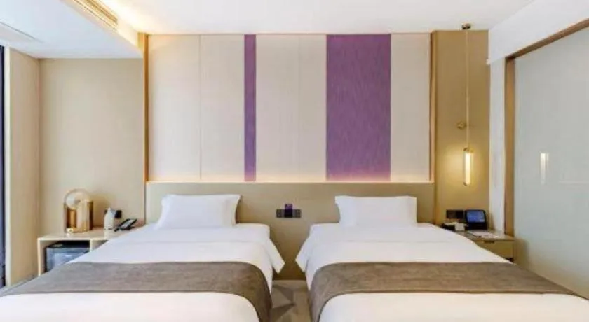 Bed in Lavande Hotel Bengbu Wanda Nanxiang Plaza