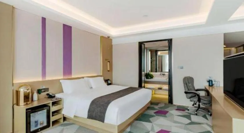 Bed in Lavande Hotel Bengbu Wanda Nanxiang Plaza