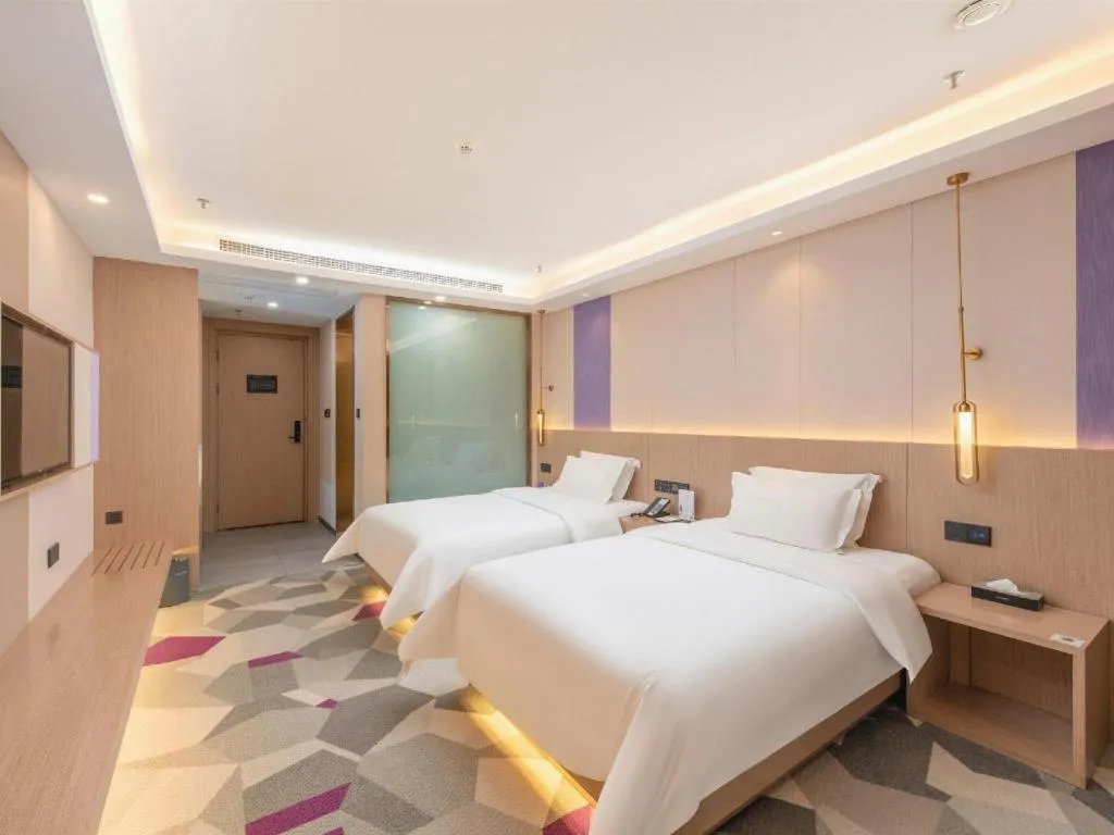 Bed in Lavande Hotel Foshan Shunde Daliang Qinghuiyuan Shihu Road