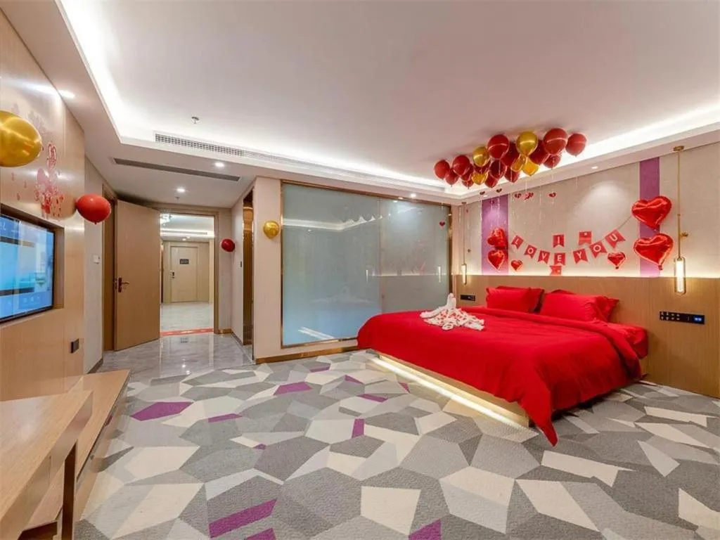 Bed in Lavande Hotel Foshan Shunde Daliang Qinghuiyuan Shihu Road