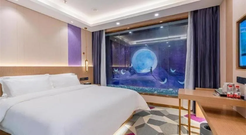 Bed in Lavande Hotel Foshan Shunde Daliang Qinghuiyuan Shihu Road