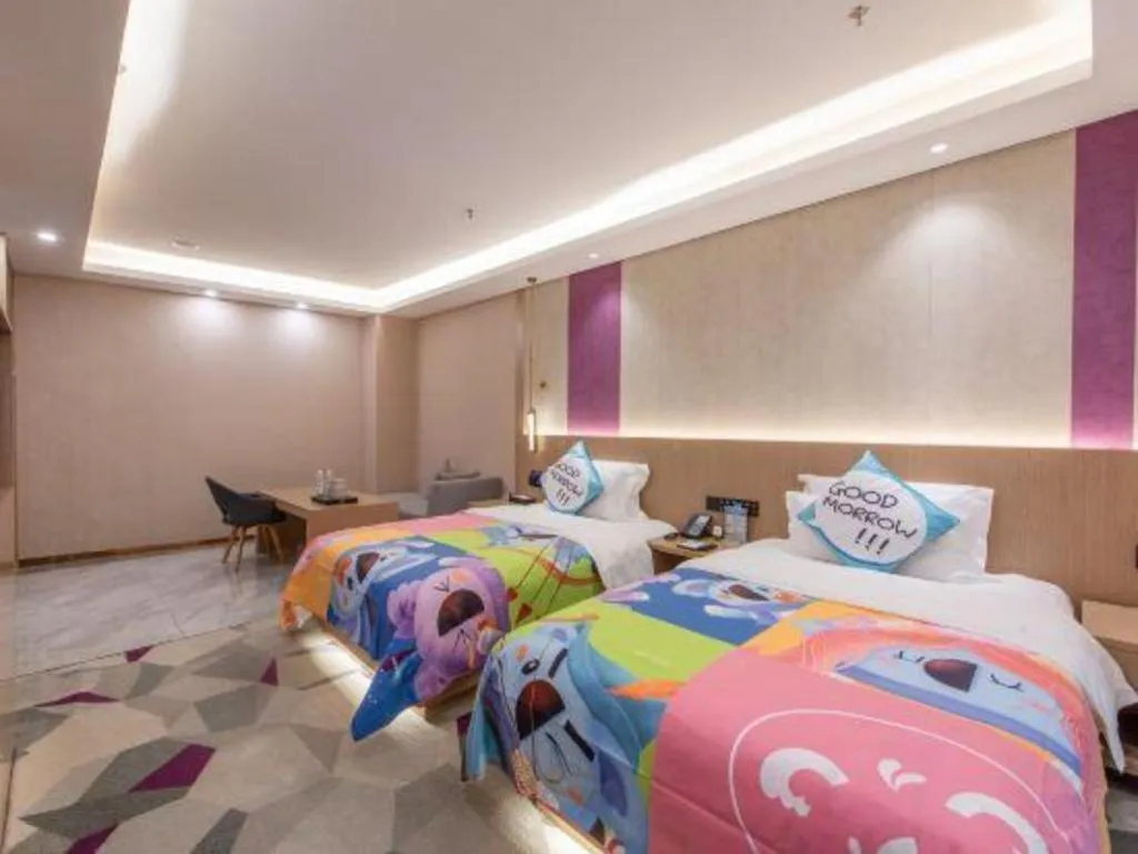 Bed in Lavande Hotel Foshan Shunde Daliang Qinghuiyuan Shihu Road